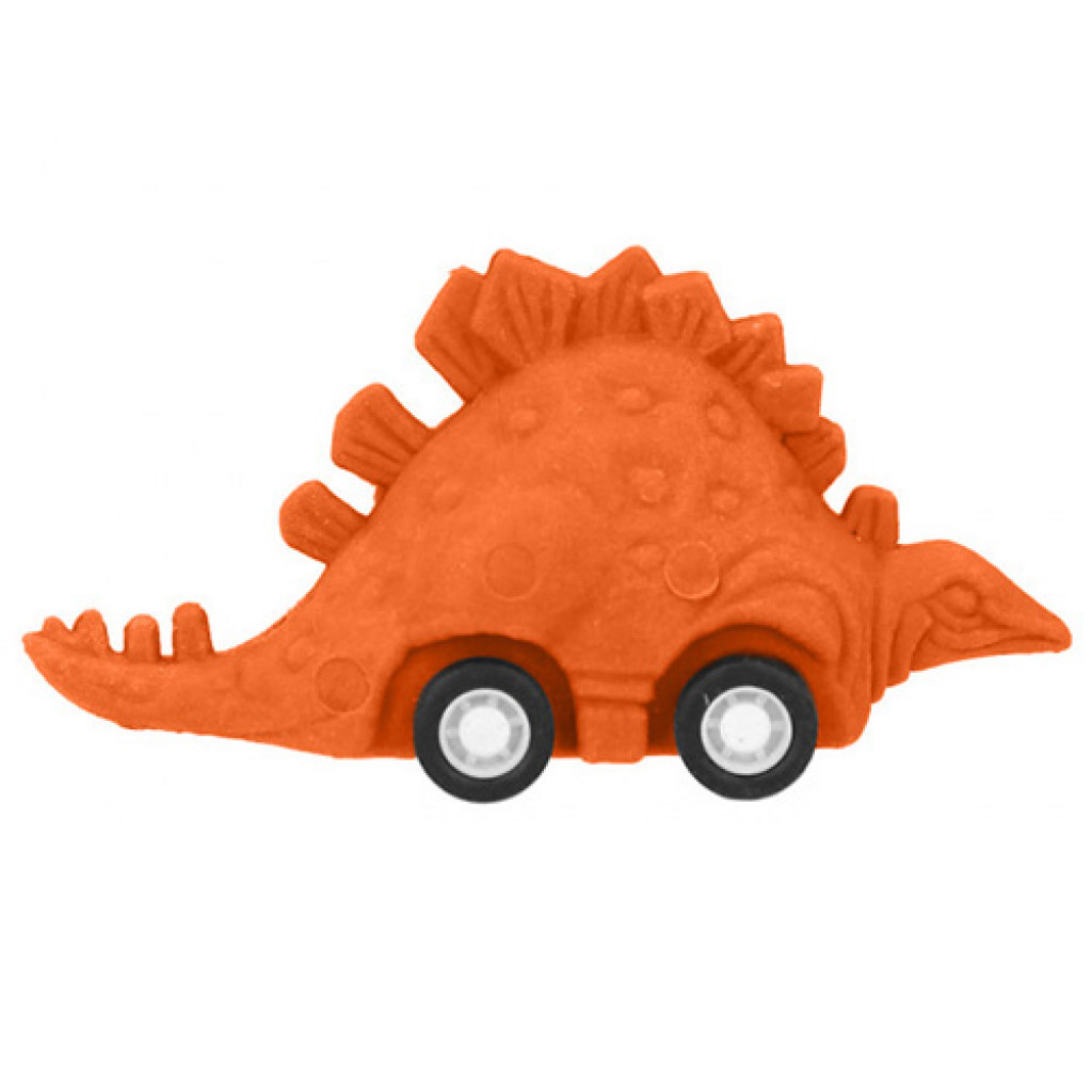 Dino World ASST | Gumový dinosurus - Stegosurus  oranžový 